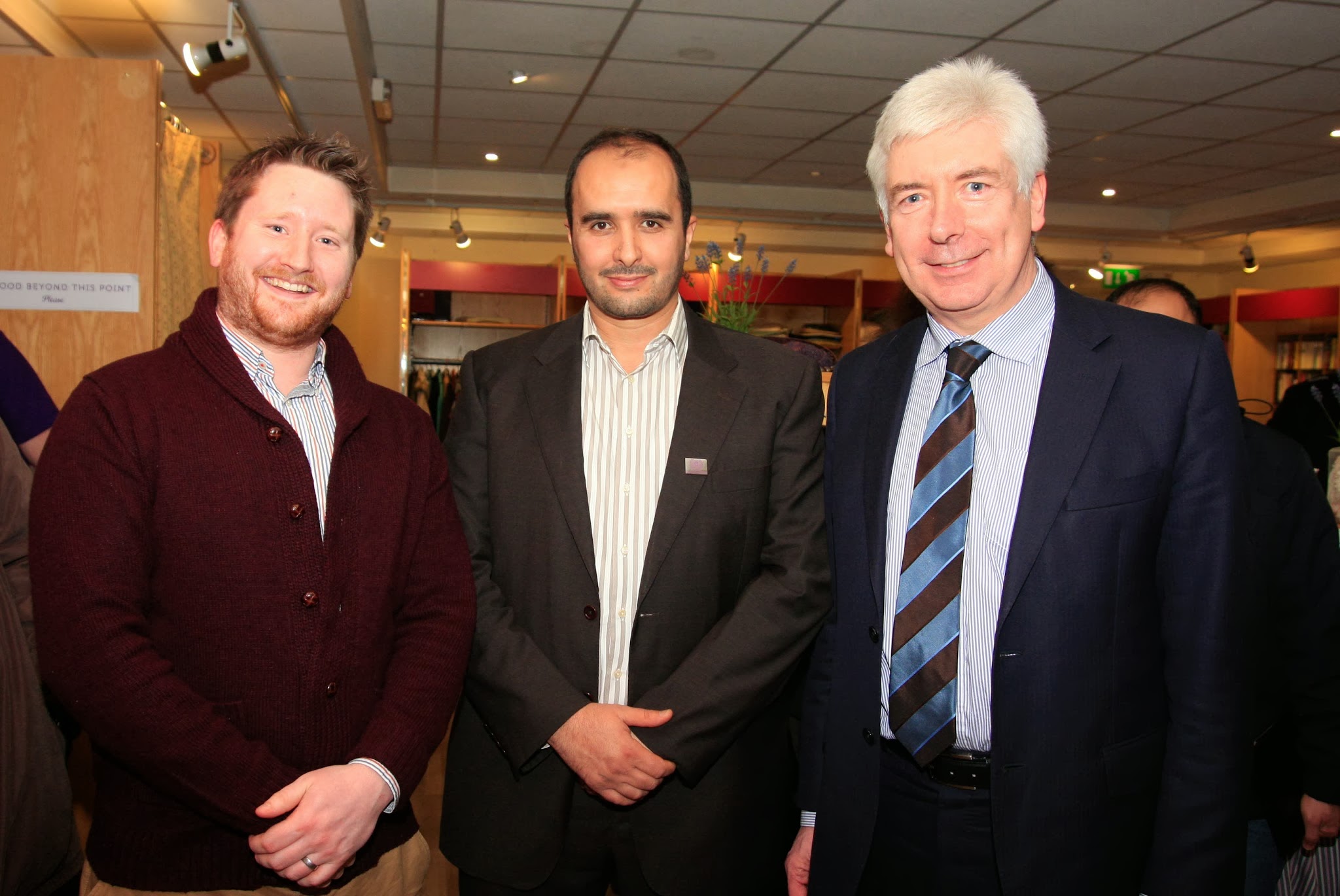 Labour Local Area Rep. Peter O'Brian, Belkacem Belfedhal, Alex White
